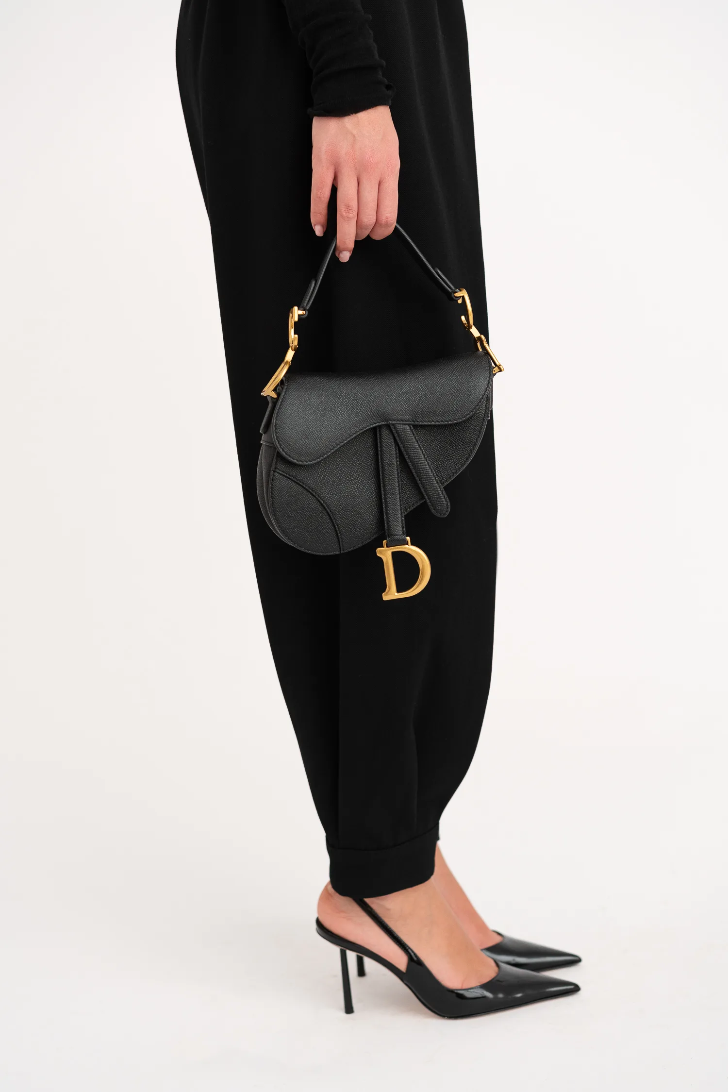 Geantă din piele Dior Mini Saddle | LA VESTIMENTA